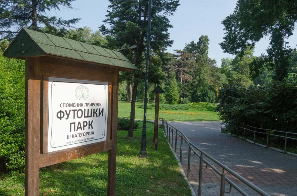 The Futog park