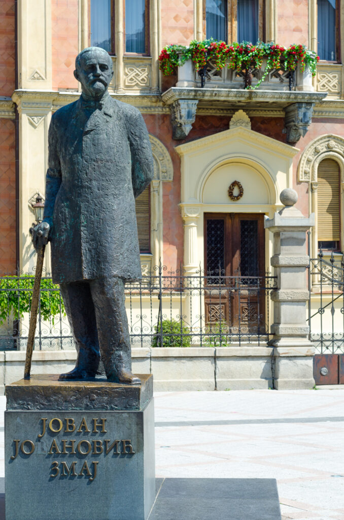 Figura Jovana Jovanovića Zmaja Novi Sad Figura Jovana Jovanovića Zmaja Novi Sad