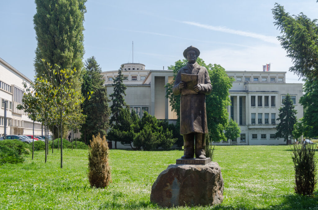 The monument to Vasa Stajic